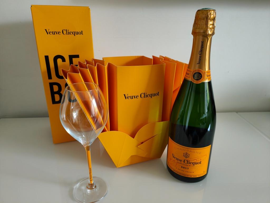 Veuve Clicquot  "Ice Box", Brut Champagne, 75cl (Fles 250j), Frankrijk, Nieuw, Ophalen of Verzenden, Champagne