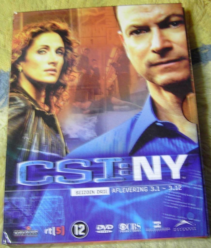 CSI: New York - Seizoen 3 (Deel 1), Ophalen of Verzenden, Zo goed als nieuw, Actie en Avontuur, Boxset
