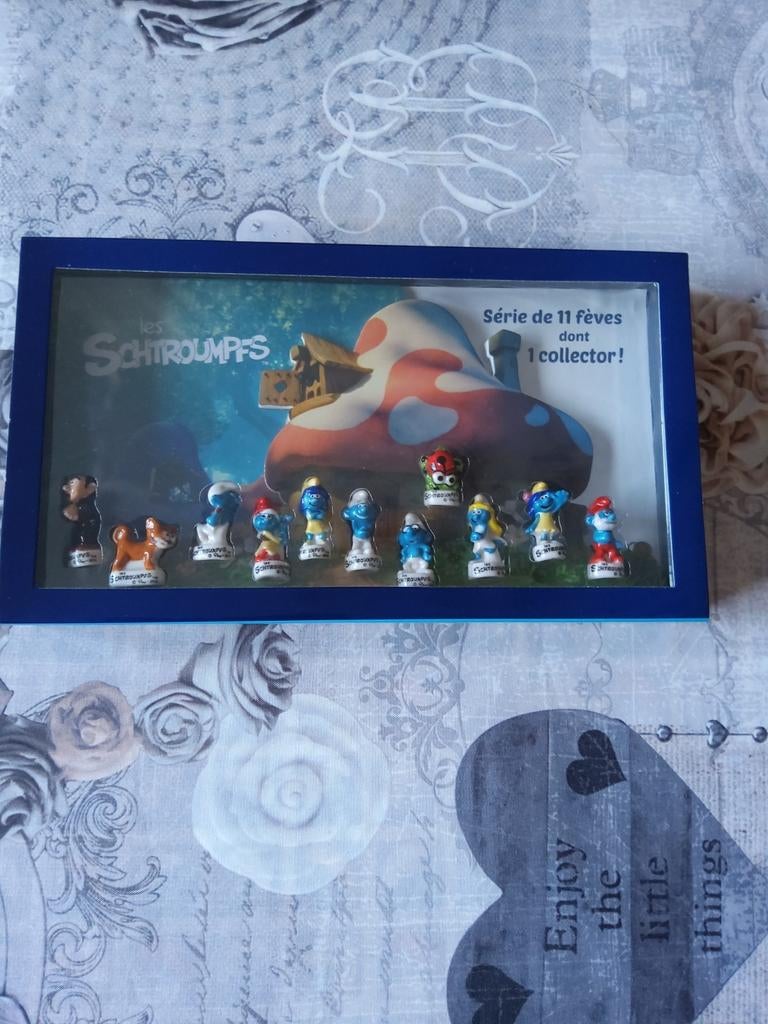 Coffret de fèves Schtroumpfs, Enlèvement ou Envoi, Neuf