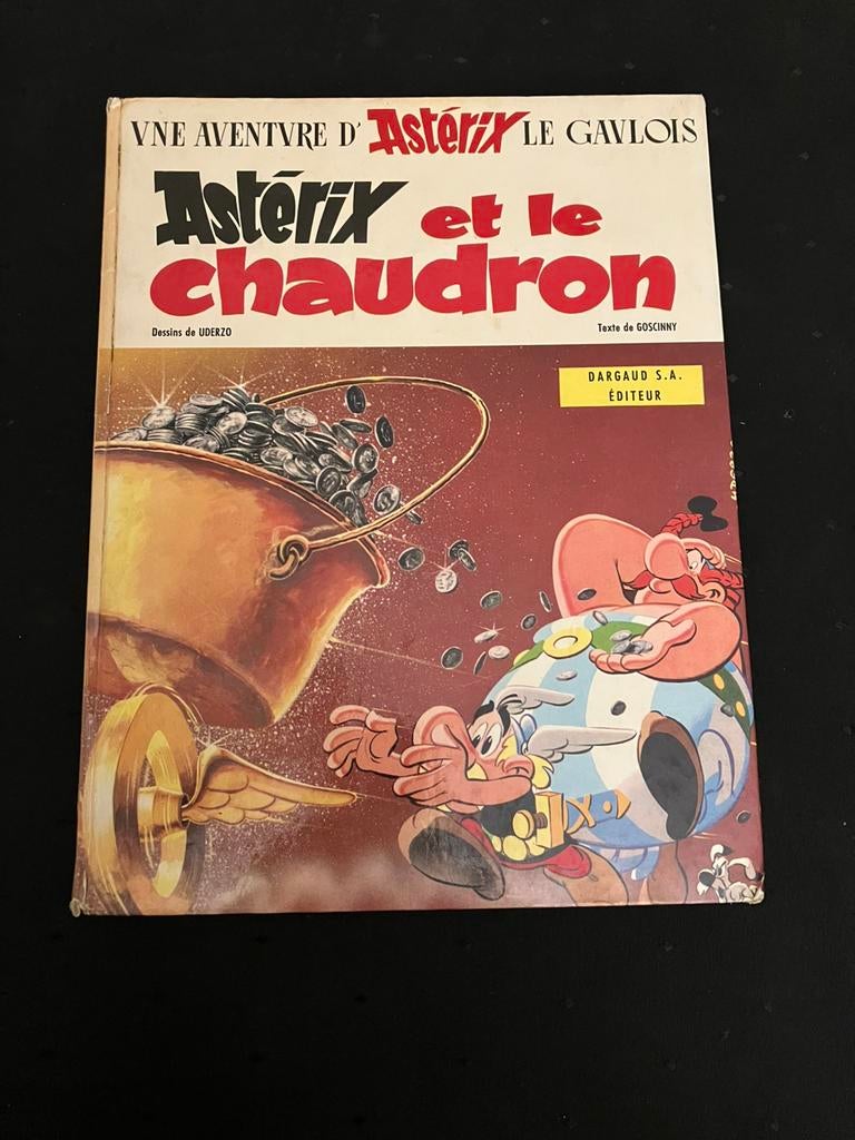 Astérix T13 - Astérix et le Chaudron - EO 1969 Dargaud., Enlèvement ou Envoi, Une BD, Comme neuf, Goscinny - Uderzo
