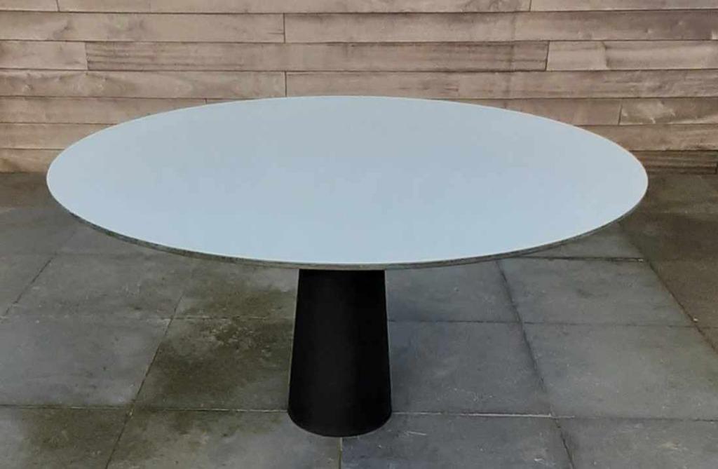 Table conteneur Moooi ronde 140 cm tendance estivale 2025, Enlèvement, Utilisé, Rond, Synthétique