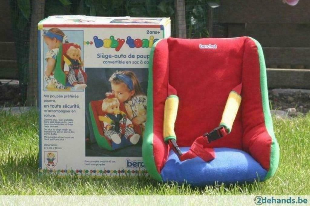 Autozitje voor Pop, Kinderen en Baby's, Ophalen of Verzenden, Zo goed als nieuw