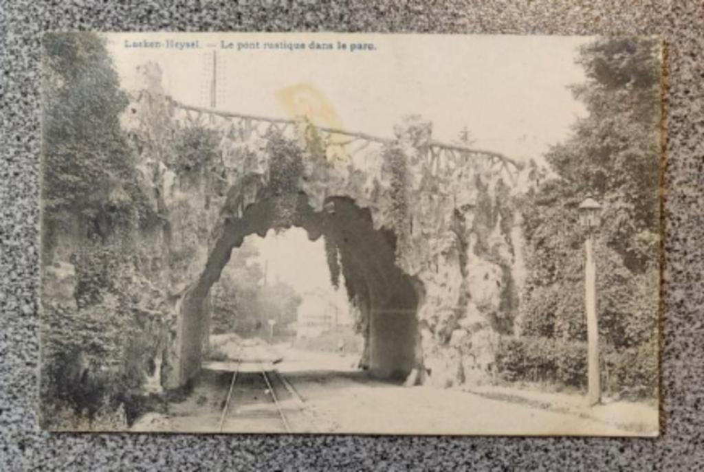 Laeken Heysel le pont rustique dans le parc, Enlèvement ou Envoi, Affranchie, Bruxelles (Capitale)