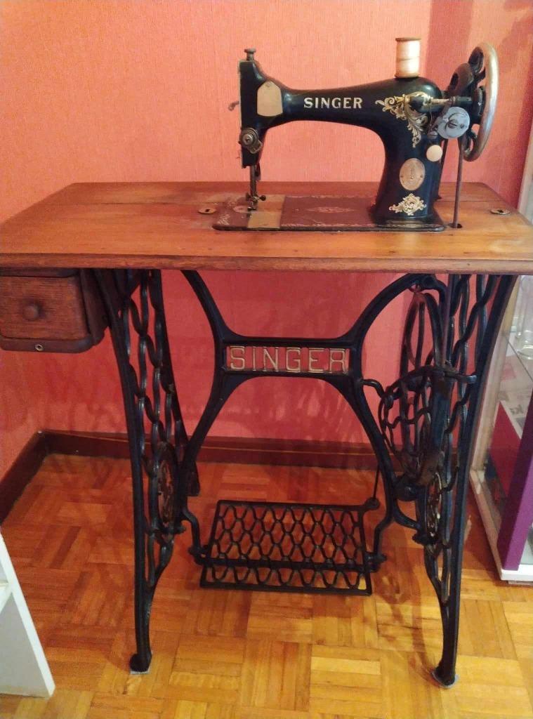 Singer naaimachine (1927), Ophalen