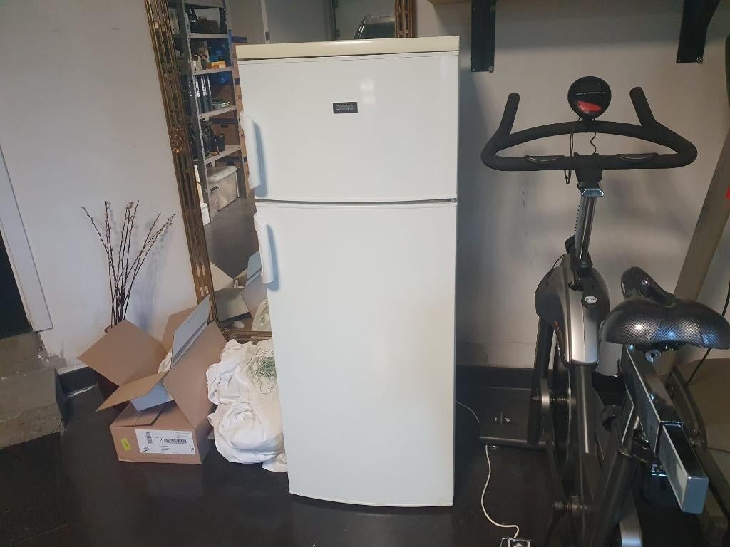 Koel/vriescombinatie Zanussi, Utilisé, 200 litres ou plus, 60 cm ou plus, Avec congélateur séparé