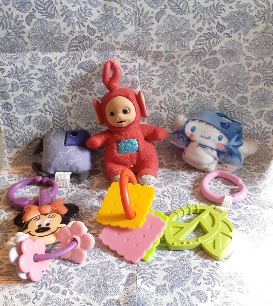 lot de 6 jouets pour bebe, Enlèvement ou Envoi, Utilisé