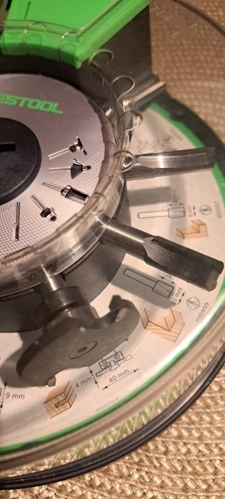 10 fraises festool box 200€