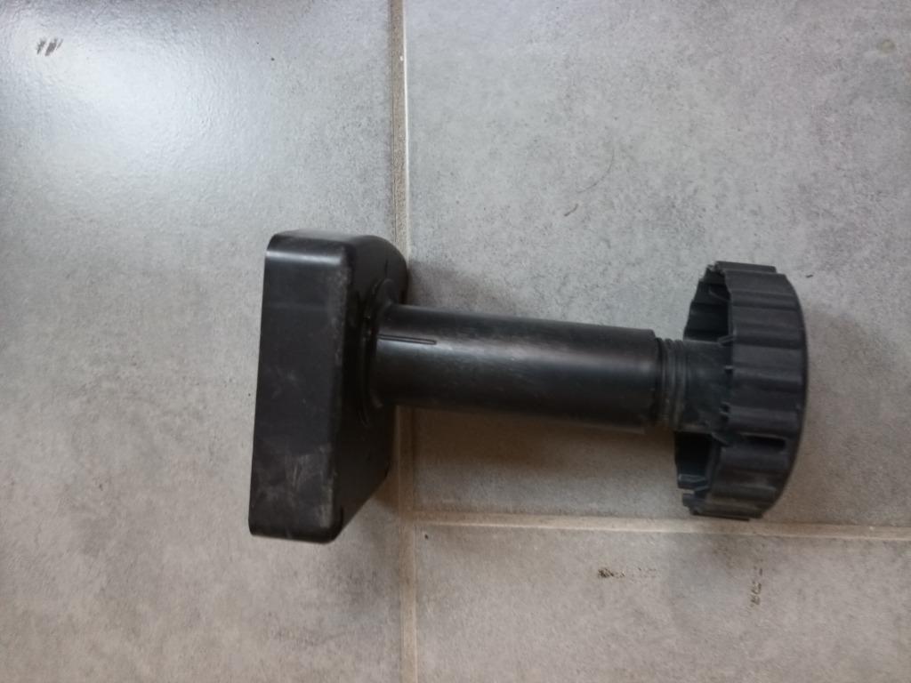 Meubelpoten verstelbaar 14 tot 18 cm in kunststof, Ophalen of Verzenden, Nieuw, 100 tot 250 mm, Overige typen
