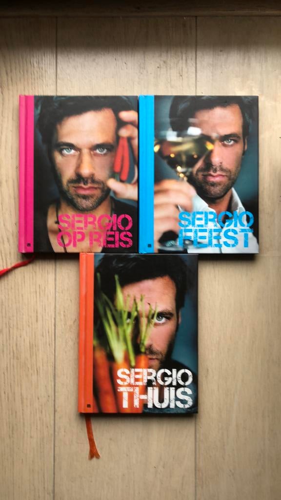 Sergio Herman 3 kookboeken., Ophalen, Zo goed als nieuw