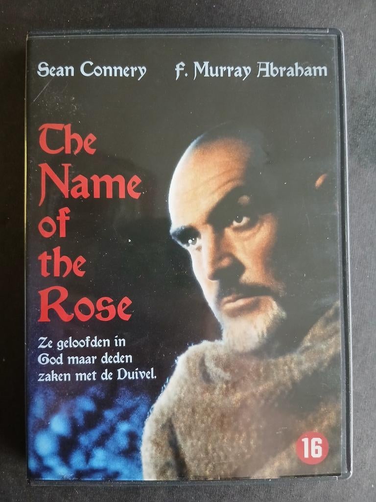 The name of the Rose (1986) Sean Connery, Cd's en Dvd's, Vanaf 16 jaar, Ophalen of Verzenden, Zo goed als nieuw