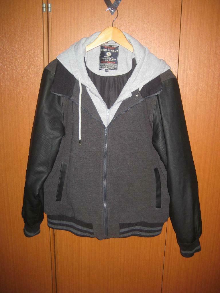 als nieuw URBAN WAVE winterjas M/L voor man 175cm en 70-75kg, Maat 52/54 (L), Zwart, Zo goed als nieuw, Urban wave