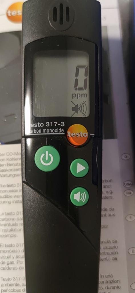Testo 317-3 Analyseur CO neuf, Bricolage & Construction, Instruments de mesure, Enlèvement, Neuf