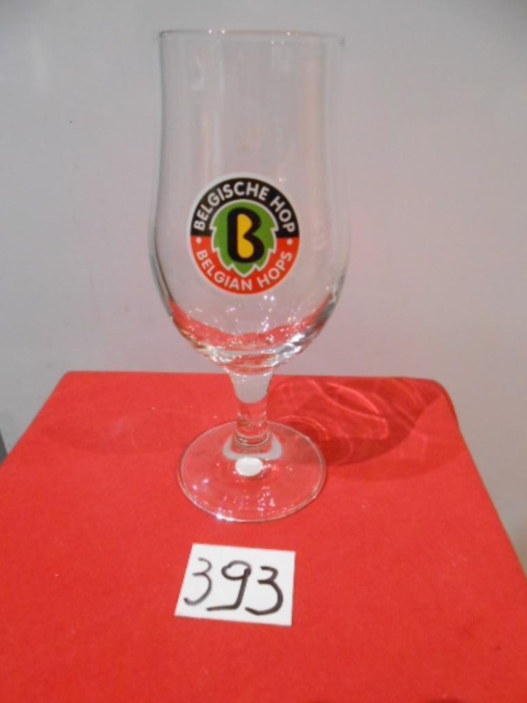 Houblon belge - Collection de verres à bière houblon belge, Enlèvement ou Envoi, Comme neuf, Verre à bière