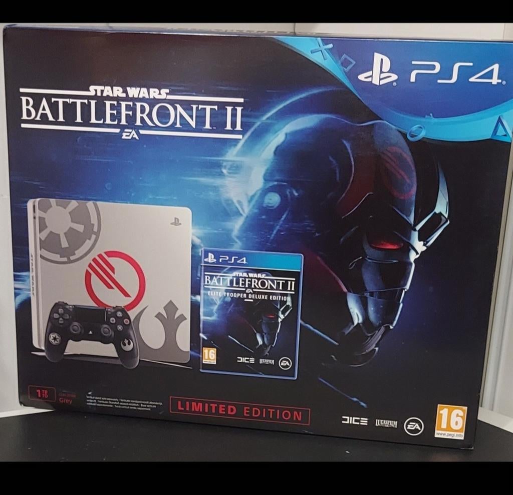 Console ps4 Bettelfront 2,1Tb,sous blister,collector., Met games, Nieuw, Ophalen of Verzenden, 1 TB