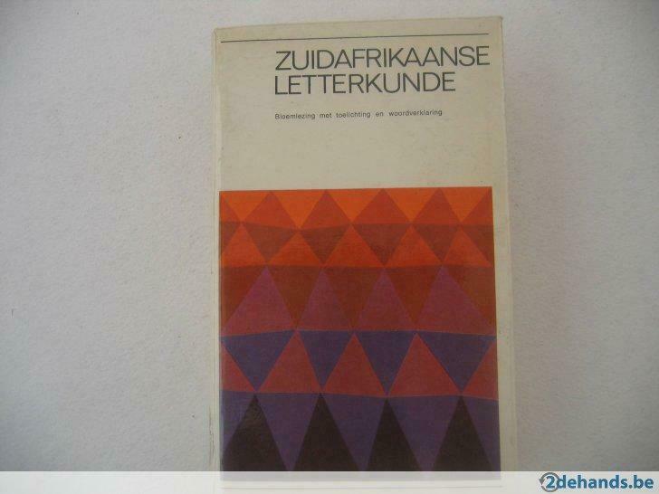 Zuidafrikaanse letterkunde door Malherbe. Bloemlezing, Enlèvement ou Envoi, Utilisé