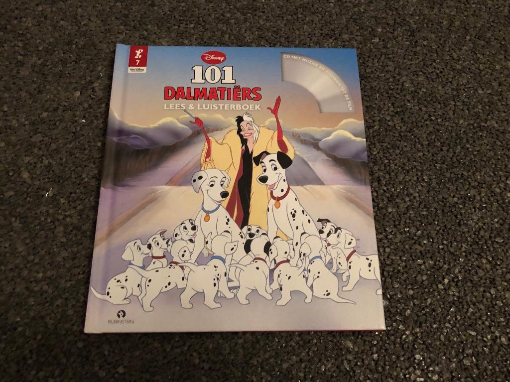 Disney boekje + CD 101 Dalmatiërs, Ophalen of Verzenden, Zo goed als nieuw