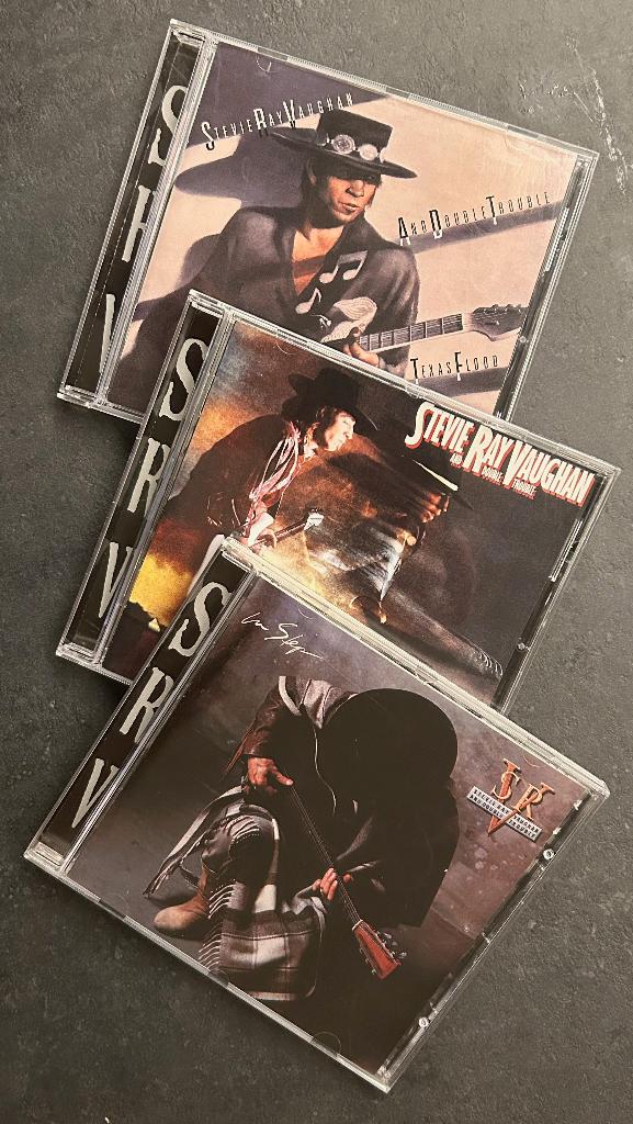 STEVIE RAY VAUGHAN - Texas, Weather & In step (3x CD remast), Verzenden, Zo goed als nieuw, Poprock
