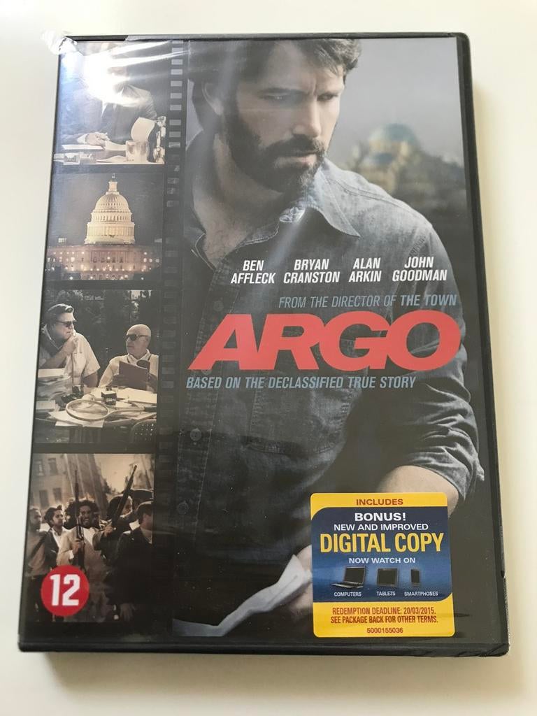 DVD Argo (nieuw!!), Vanaf 12 jaar, Ophalen of Verzenden, Nieuw in verpakking
