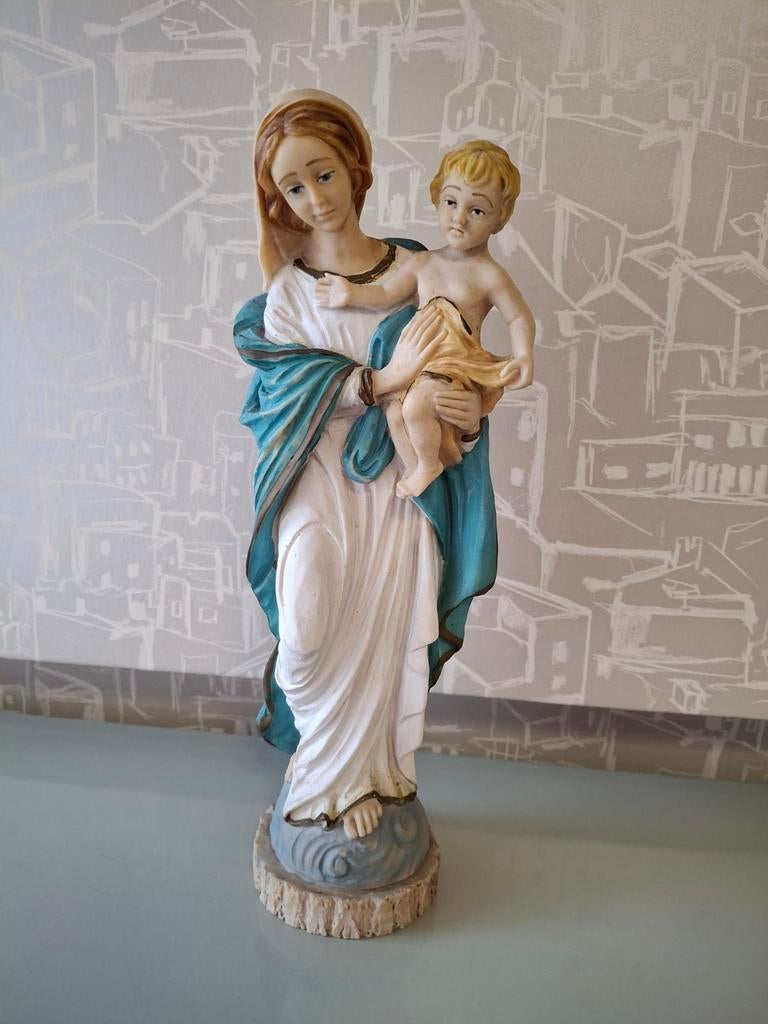Mariabeeld met kindje Jesus, Ophalen of Verzenden