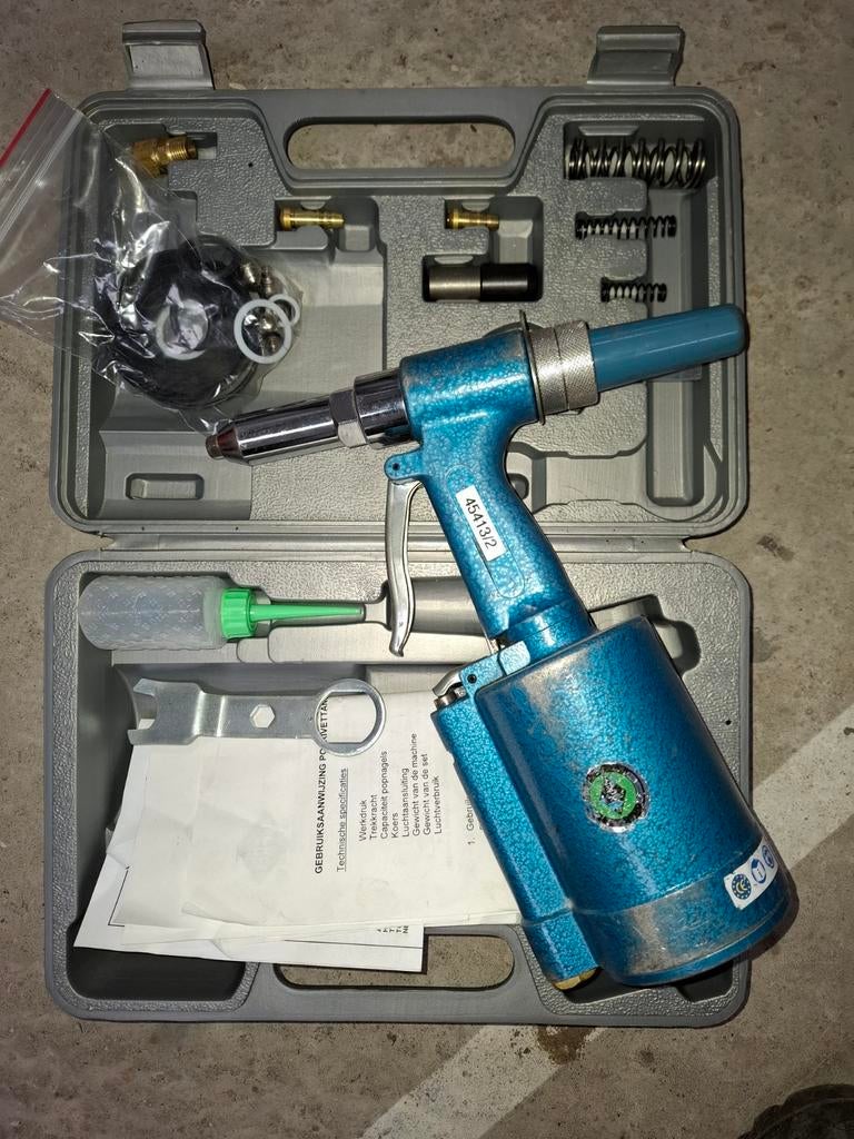 Pneumatische klinknagel pistool, Doe-het-zelf en Bouw, Ophalen, Gebruikt