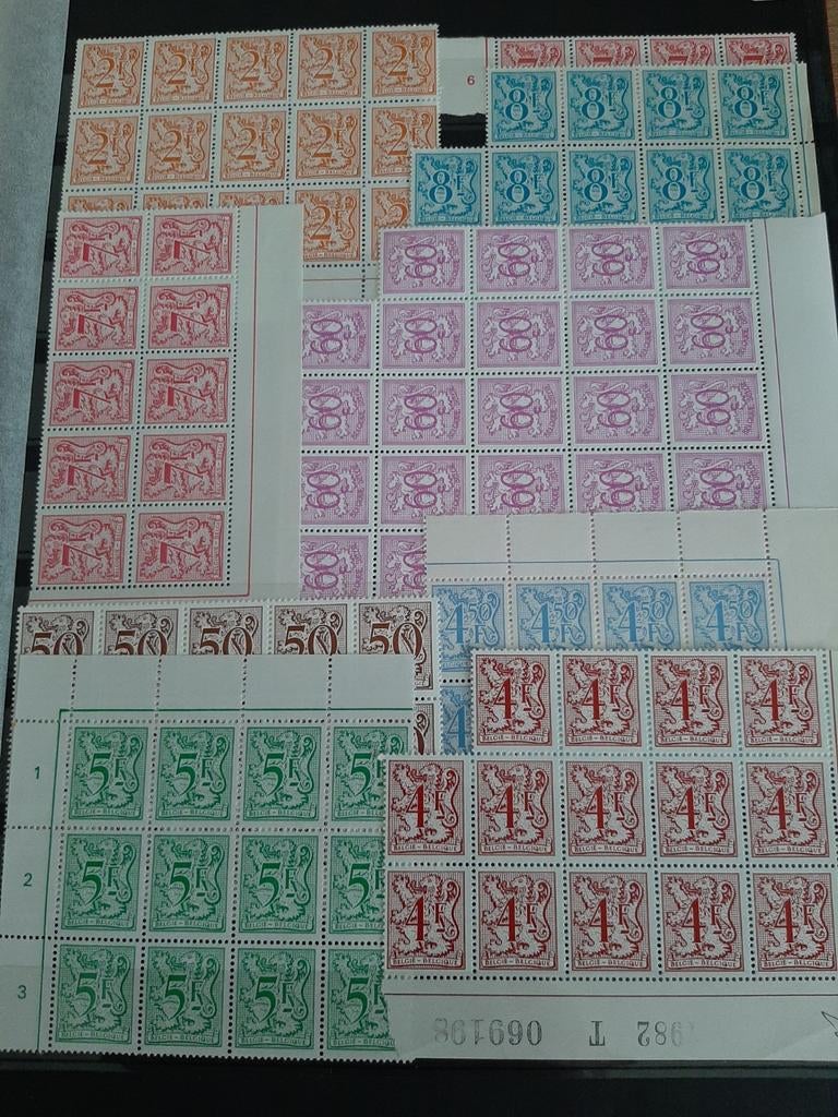 Lion héraldique, parfait état dans album 4896bfr/120€ -60%, Timbres & Monnaies, Timbres | Europe | Belgique, Non oblitéré, Gomme originale