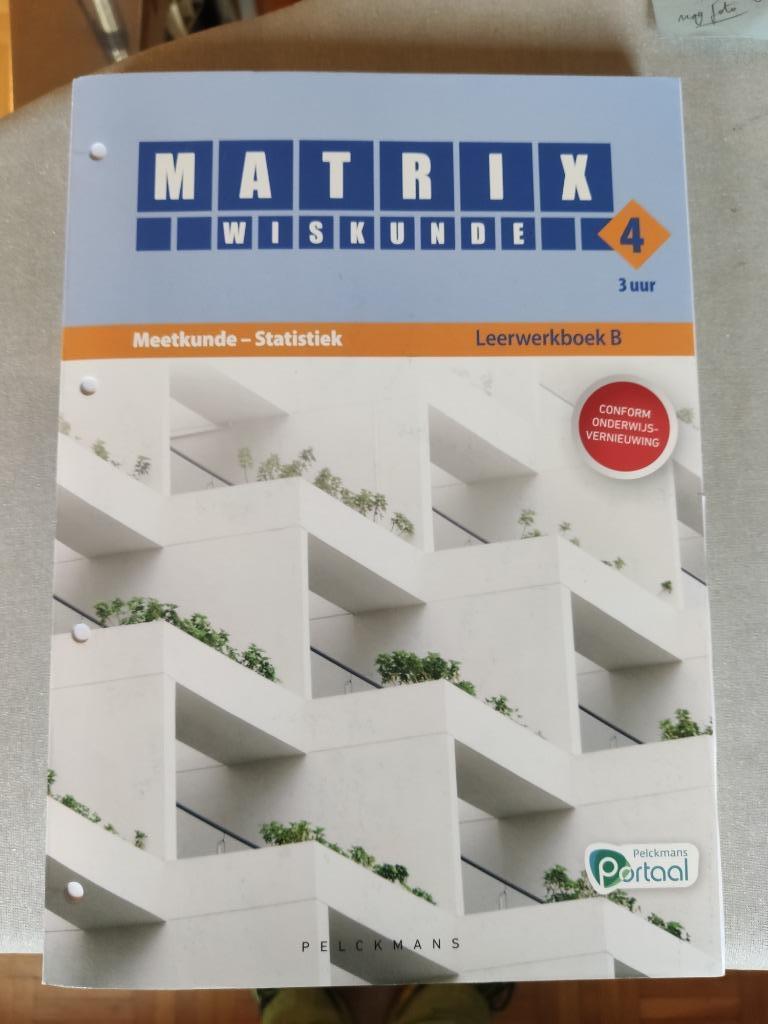 Leerwerkboek B Meetkunde -Statistiek, Ophalen, ASO, Wiskunde A, Nieuw