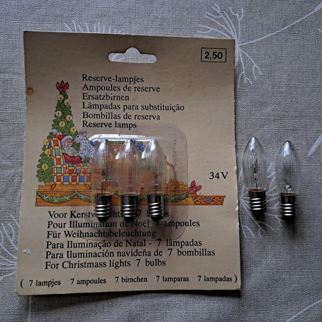 oude kerstlampjes, Diversen, Ophalen of Verzenden, Zo goed als nieuw