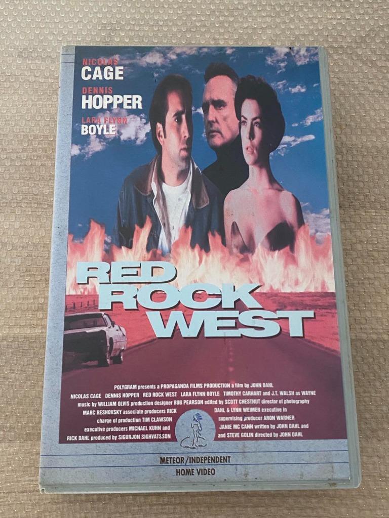 Video - VHS : Red Rock West, Cd's en Dvd's, VHS | Film, Vanaf 16 jaar, Ophalen of Verzenden, Gebruikt, Thrillers en Misdaad