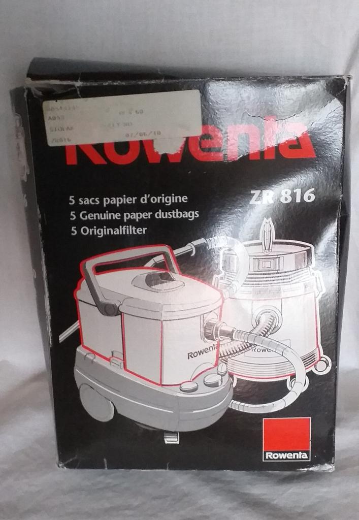 Rowenta 5 zakken ZR 816, Ophalen of Verzenden, Nieuw