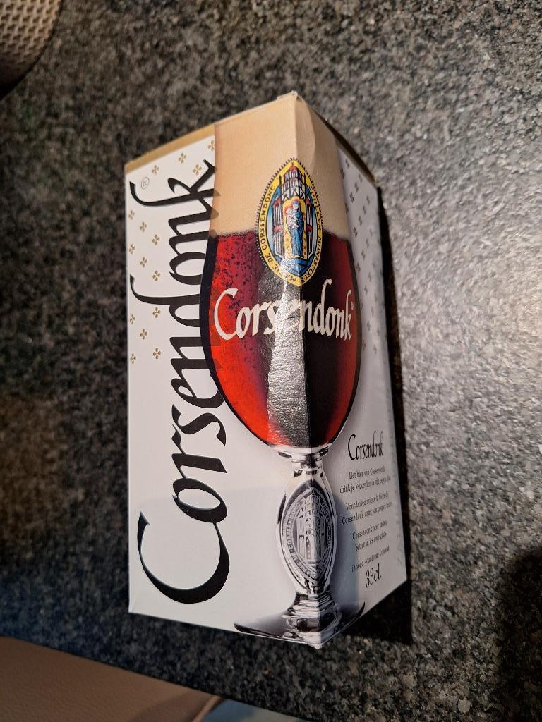 Bierglas Corsendonk Echanson, Verzamelen, Ophalen of Verzenden, Nieuw, Bierglas