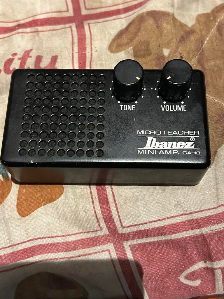 IBANEZ MICRO-TEACHER GA-10 MINI AMP, Muziek en Instrumenten, Effecten, Gebruikt, Ophalen of Verzenden