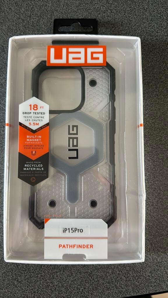Iphone 15pro UAG case nieuw, Ophalen of Verzenden, Nieuw, Frontje of Cover