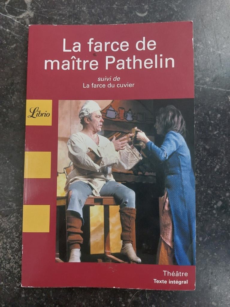 La farce de maître Pathelin suivi de la farce du cuvier, Ophalen, Gelezen, ASO, Frans
