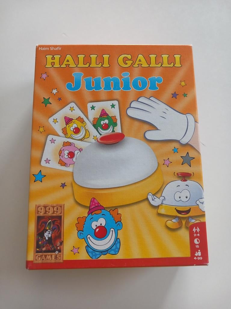 Halli Galli Junior, Hobby en Vrije tijd, Een of twee spelers, Ophalen of Verzenden, Gebruikt, 999 Games