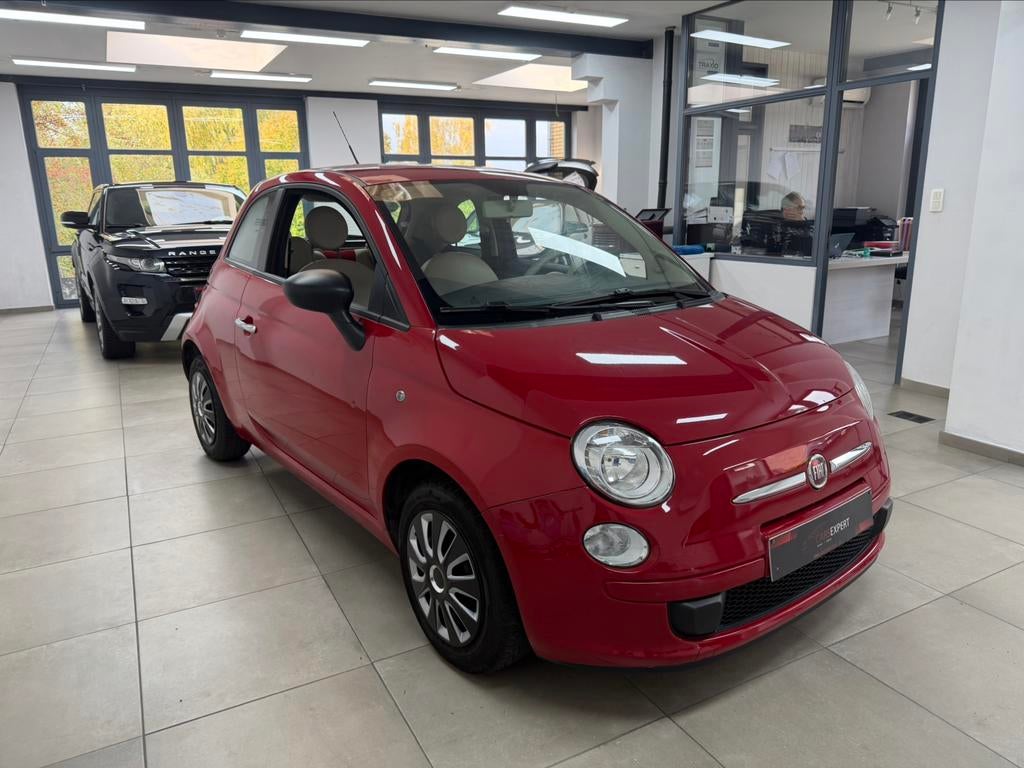 Fiat 500 55.573 km 12 mois de Garantie, Autos, Rouge, Euro 5, Entreprise, Boîte manuelle