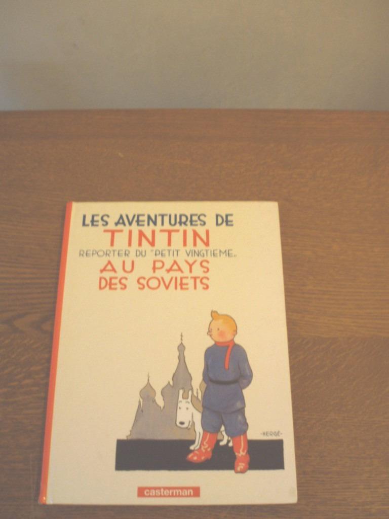 Kuifje in het land van de Sovjets; Ed. Casterman (zwart-wit), Boeken, Gelezen, Eén stripboek, Ophalen of Verzenden, Hergé - Moulinsart