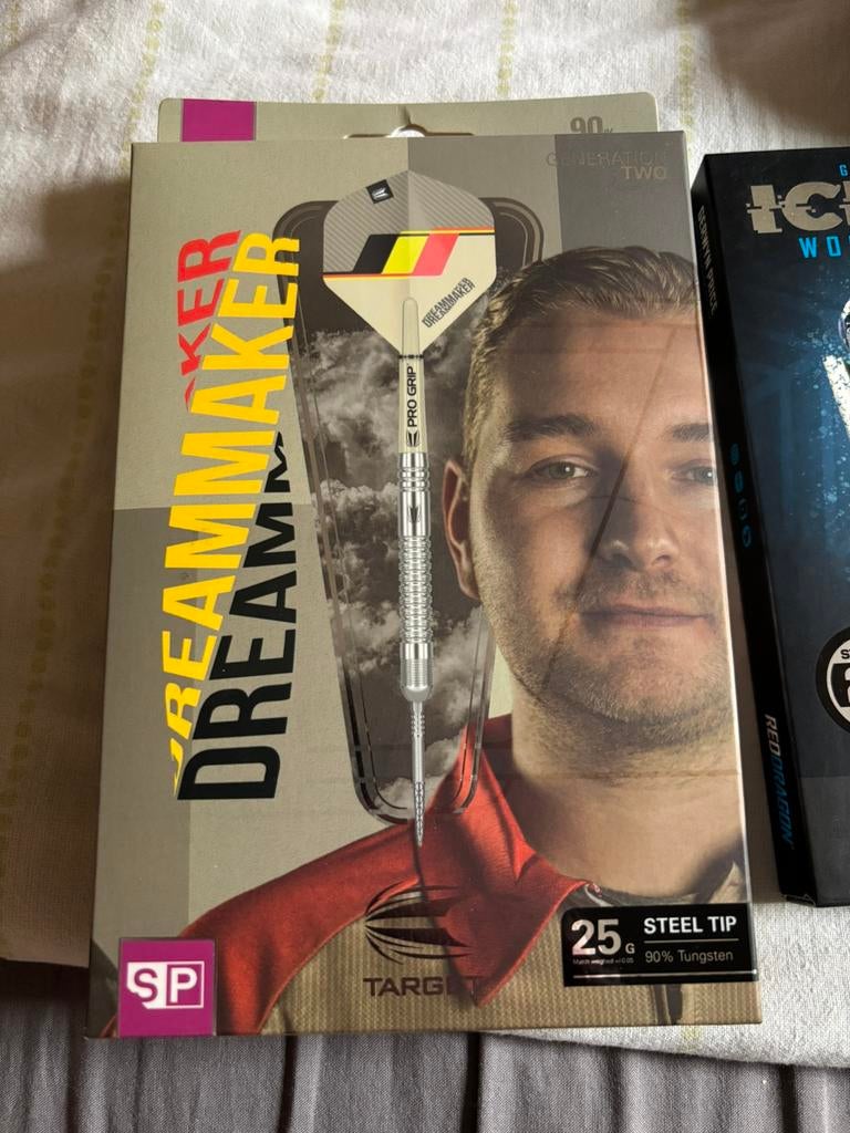 Dimitri van bergh darts 25 gram, Ophalen, Zo goed als nieuw