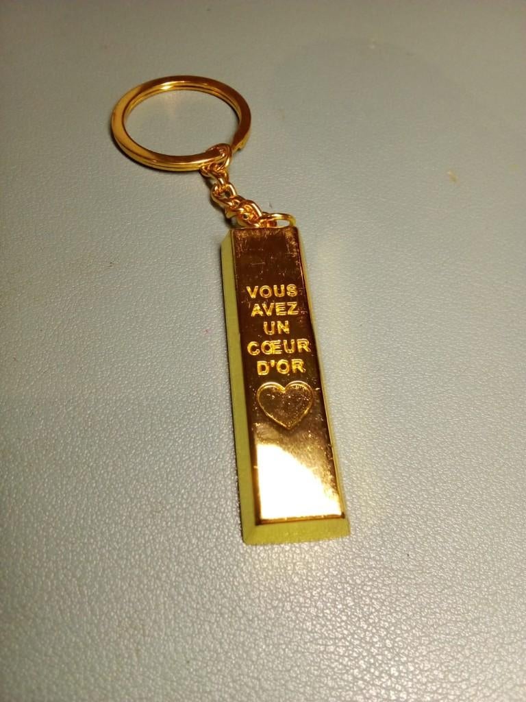 Faux lingot d'or, 1980 à nos jours, Enlèvement ou Envoi, Gravure, Comme neuf