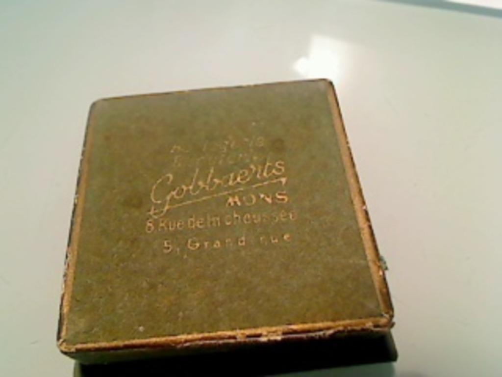 Ancienne boîte à bijou Gobbaerts à Mons, Enlèvement ou Envoi, Utilisé