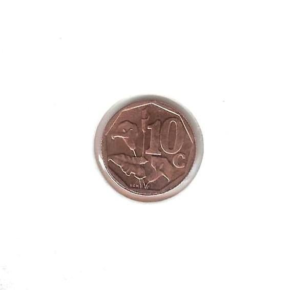 Zuid-Afrika, 10 Cents 2015., Postzegels en Munten, Munten | Afrika, Ophalen of Verzenden, Zuid-Afrika, Losse munt