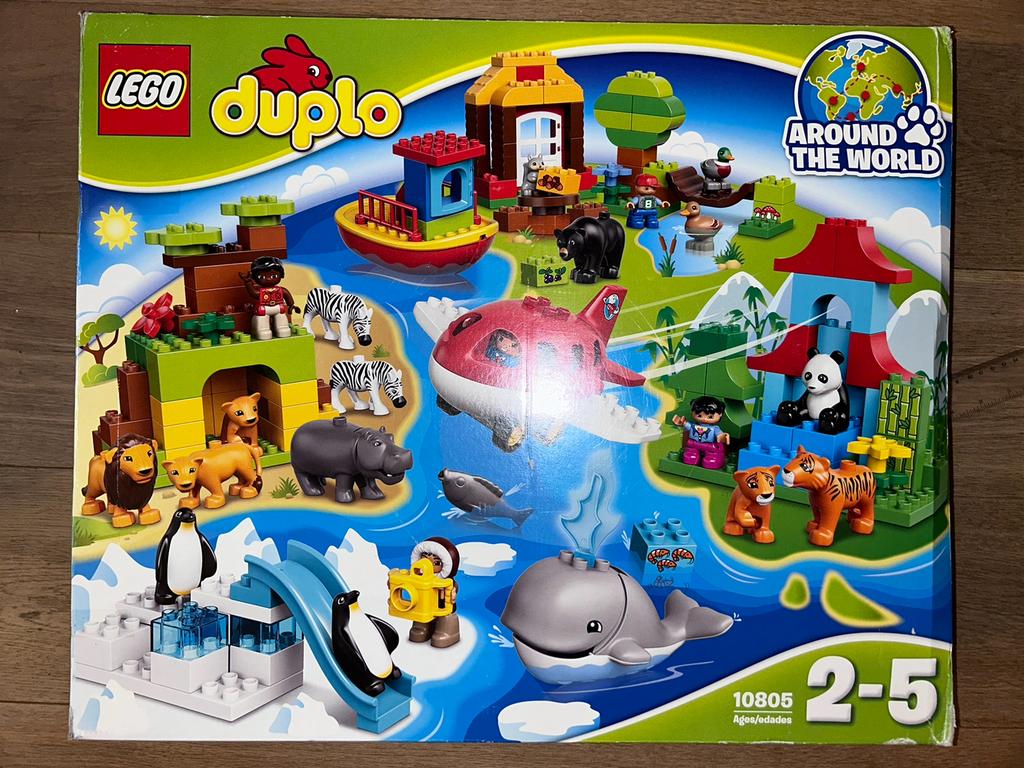 Duplo zoo around the world 10805, Enlèvement, Utilisé, Duplo