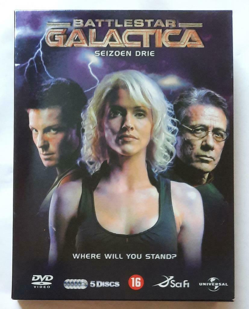 Battlestar Galactica (Intégrale Saison 3) comme neuf, À partir de 16 ans, Enlèvement ou Envoi, Comme neuf, Science-Fiction et Fantasy