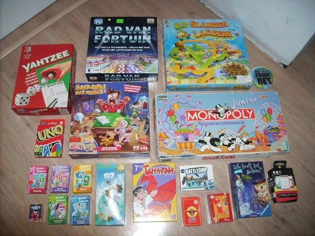 lot gezelschapsspelletjes, Hobby en Vrije tijd, Ophalen of Verzenden, Zo goed als nieuw
