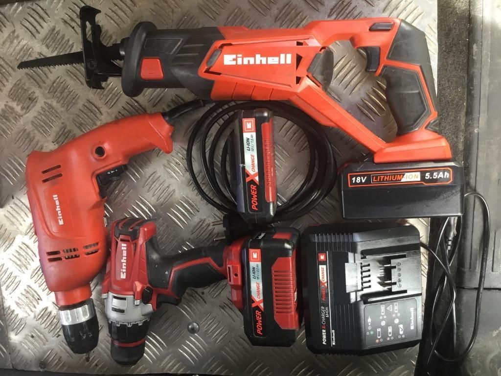 Échange / vente machines 240 V contre machines aux batteries, Enlèvement, Utilisé
