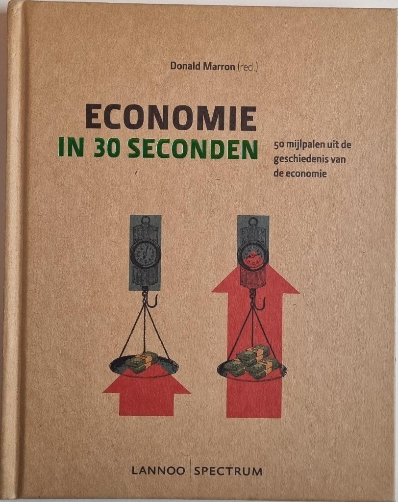 Economie in 30 seconden - Donald Marron - 2010, Boeken, Donald Marron, Nieuw, Ophalen of Verzenden, Economie en Marketing