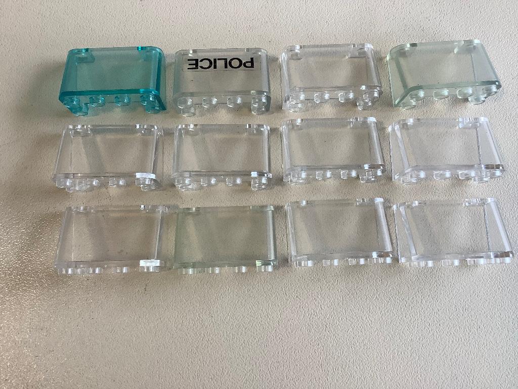 Lego Windscreen 2 x 4 x 2 Inverted 12 stuks / 292-14, Kinderen en Baby's, Speelgoed | Duplo en Lego, Gebruikt, Lego, Losse stenen
