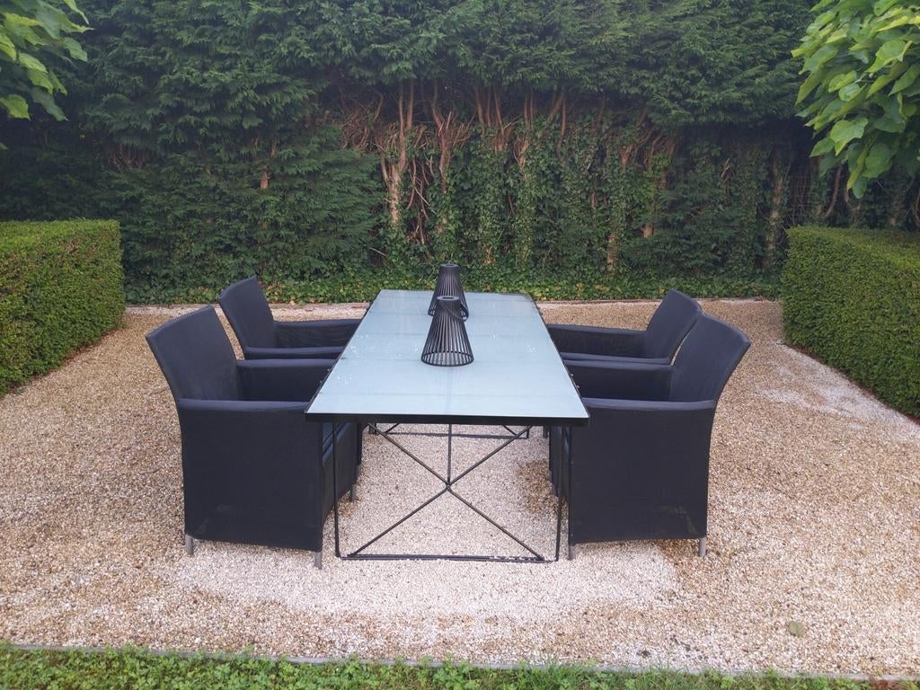 Set de jardin, Enlèvement, Comme neuf, Textilène, Salons de jardin