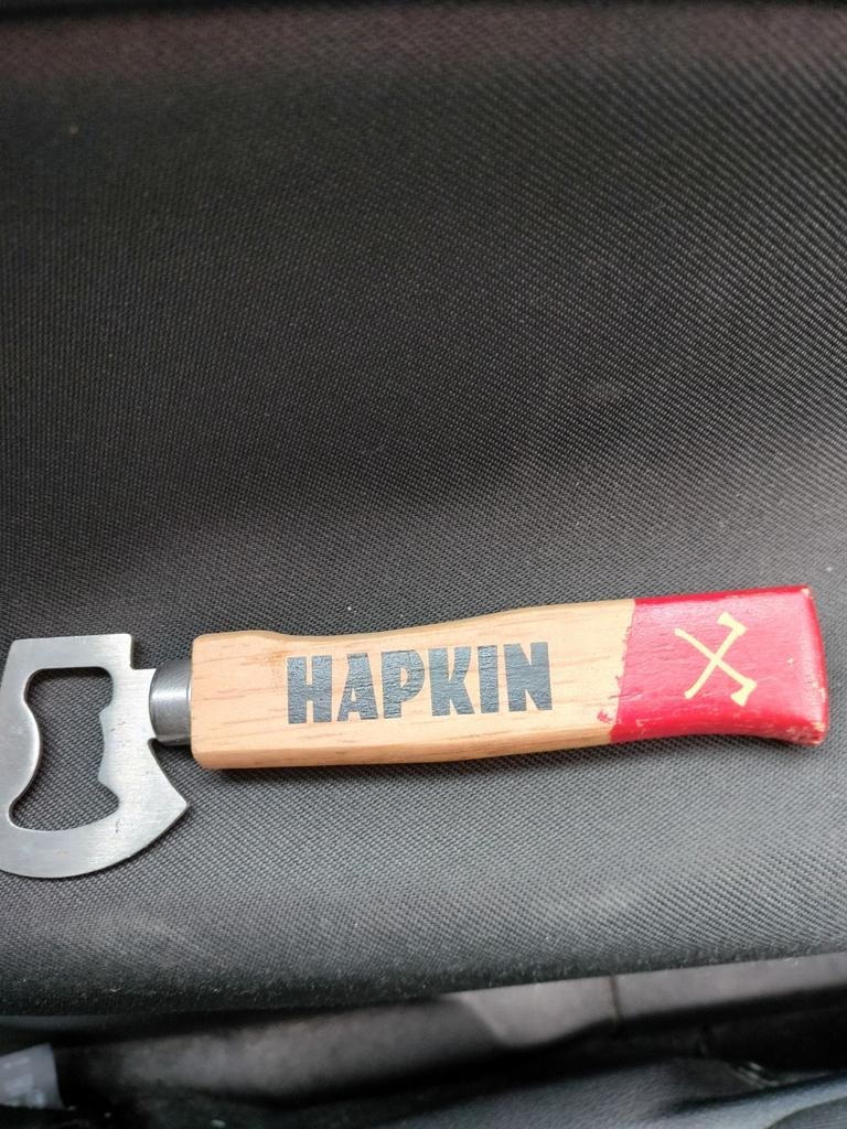 Hapkin flesopener bijlvorm, Ophalen of Verzenden, Gebruikt, Flesopener