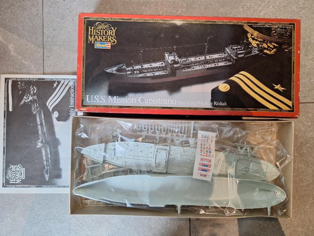 Revell USS Mission Capistrano, Hobby en Vrije tijd, Modelbouw | Boten en Schepen, Ophalen of Verzenden, Revell