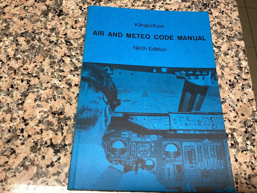 Klingenfuss AIR and METEO code manual., Enlèvement ou Envoi, Utilisé